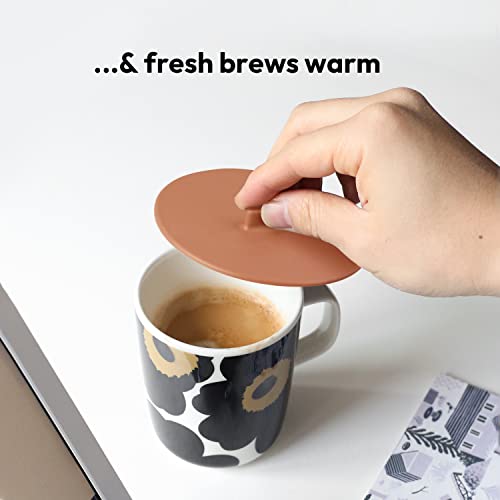 Silicone Cup Covers for Drinks (2 Count)