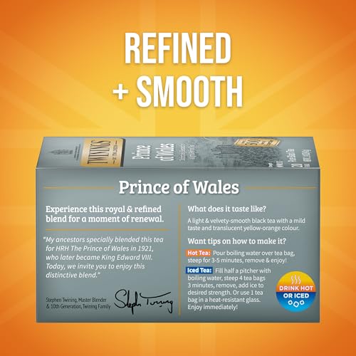 Prince of Wales Black Caffeinated Tea Bags (120 Count)