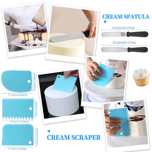 179PCS Cake Pan Set for Baking (179 Count)