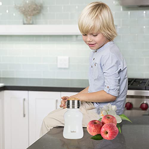 Mini Vacuum Insulated Water Bottle With Bamboo Lid