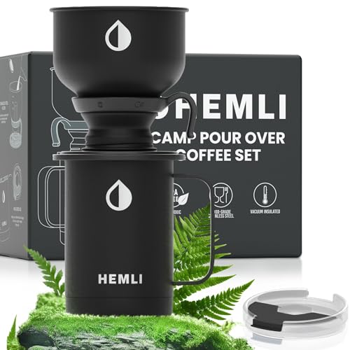 16 oz Pour Over Camping Coffee Maker Set