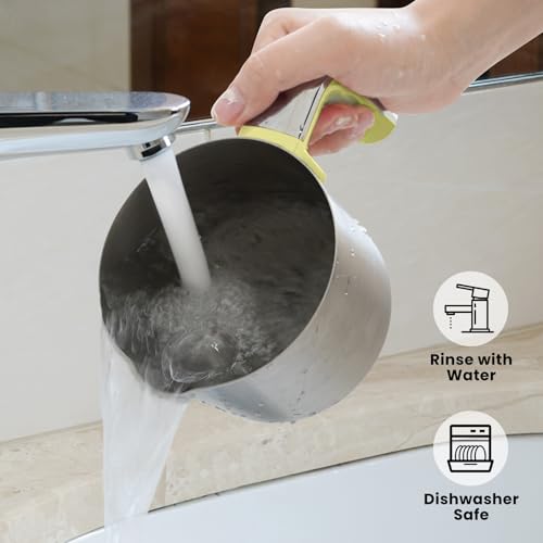Stainless Steel Milk Frother and Steamer