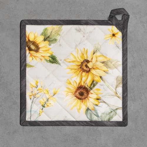 100% Cotton Oven Mitt & Pot Holder Set (2 Count)