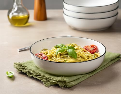 Pasta Bowl For Soups and Salads (4 Count)