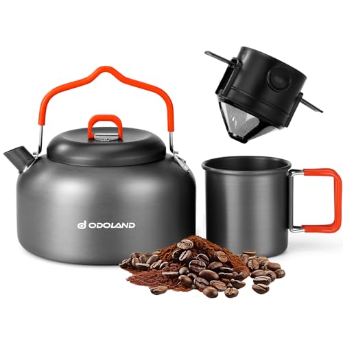 1.2L Camping Coffee Pot Camp Coffee Makers (3 Count)