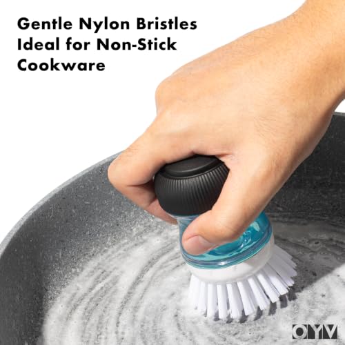 Soap Dispensing Palm Brush