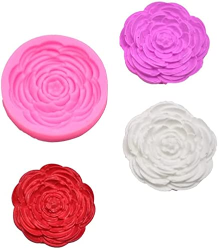 Flowers Fondant Molds Silicone Flower Molds for Cupcake Dessert
