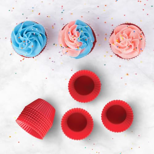 Baking Company Silicone Muffin Cups (12 Count)