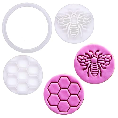 Queen Bee Mini 2" Cookie Cutter & Stamp Set