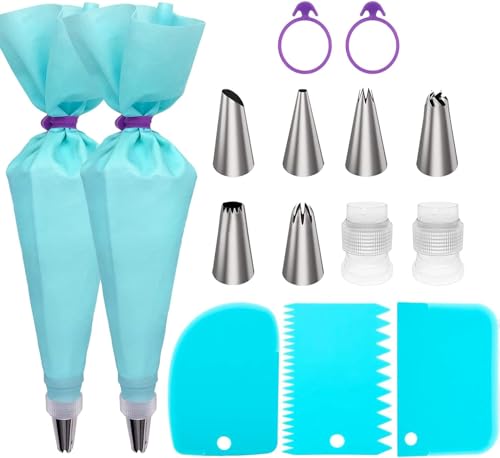 Piping Bags and Tips Set (13 Count)