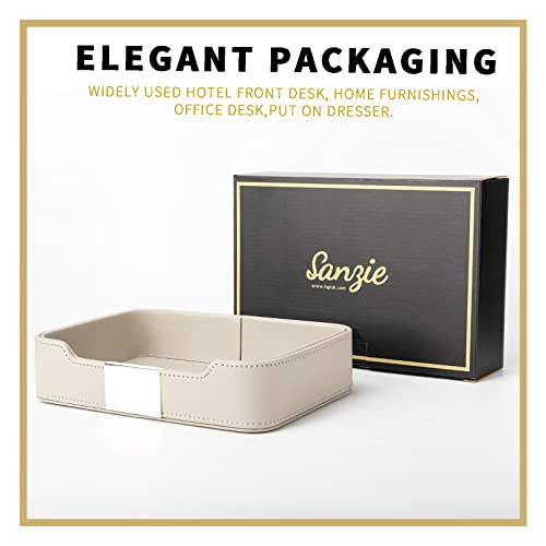 Leather Tray Organizer