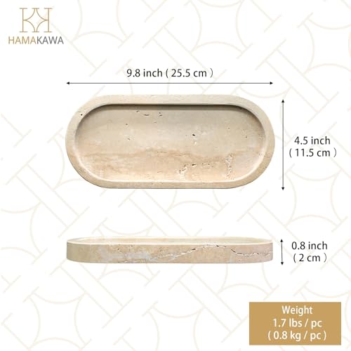 Turkish Natural Marble Vanity Tray