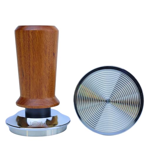 54mm Bottomless Portafilter for Breville Espresso Machines with 18g Filter Basket & 53.35mm Espresso Puck Screen Naked