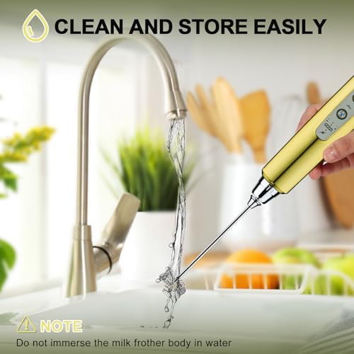 Handheld Milk Frother Wand for Coffee