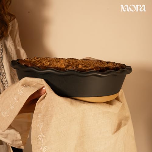 Mora Ceramic Pie Pan for Baking (30 Count)