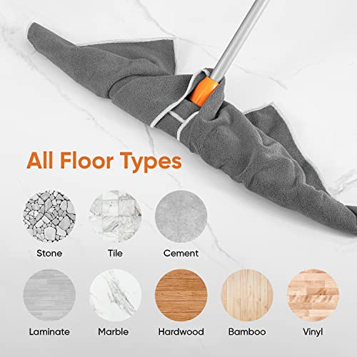 Microfiber Squeegee Mopping Towel Extra Large Miracle Cloth 20 x 30 Streak Free Microfiber Floor Cloth (6 Count)