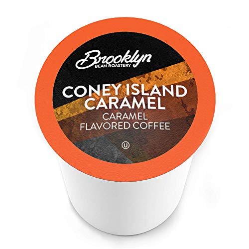 Coney Island Caramel Gourmet Coffee Pods (40 Count)