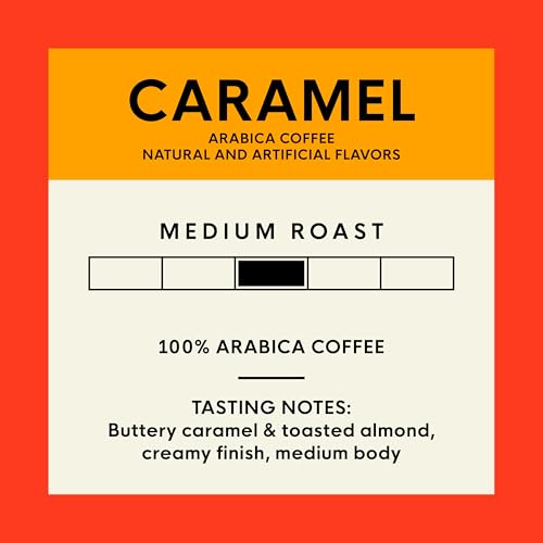 Caramel K Cup Compatible Coffee Pods (80 Count)