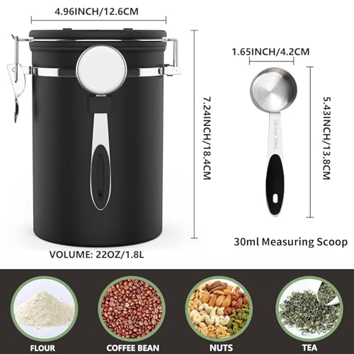 Coffee Canister with Window