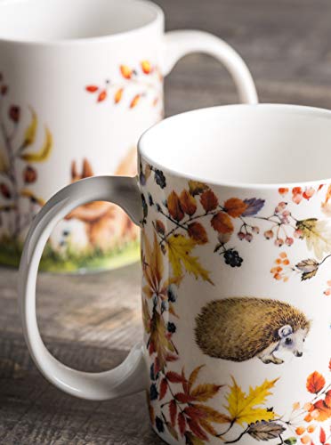 Coffee Mug with Handles Tea Cups (2 Count)