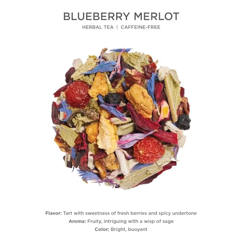 Blueberry Merlot Loose Leaf Tea Canister (3.53 Ounce)
