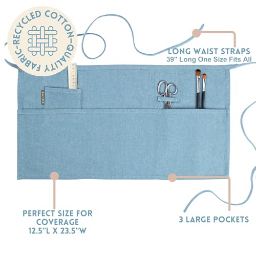 Chef Waist Aprons for Women with Pockets