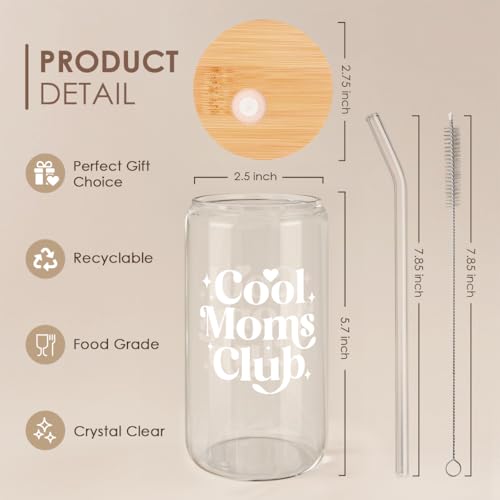 Mom Glass Can