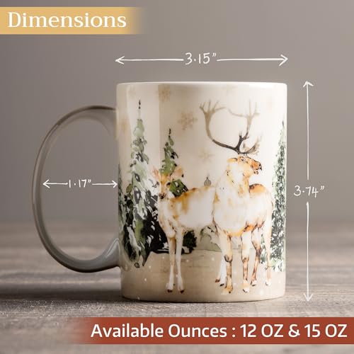 Coffee Mug with Handles Tea Cups