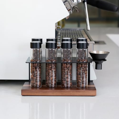 Single Dose Coffee Storage Tubes 10 Pcs Dosing Glass Vials with One