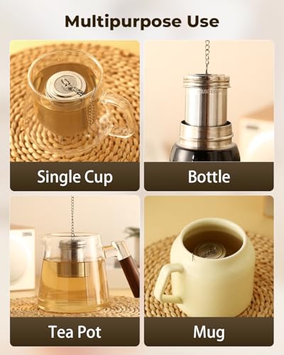 2 Pack Tea Strainers for Loose Tea