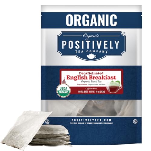 Decaf English Breakfast Black Tea Bags (100 Count)