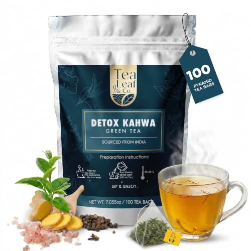 Detox Kahwa Green Tea Loose Leaf (3.53 Ounce)