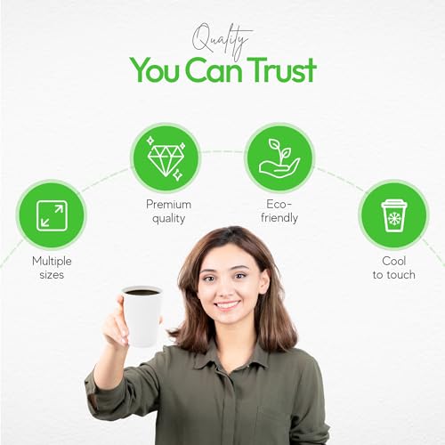 12 Ounce Double Wall Disposable Coffee Cups (500 Count)