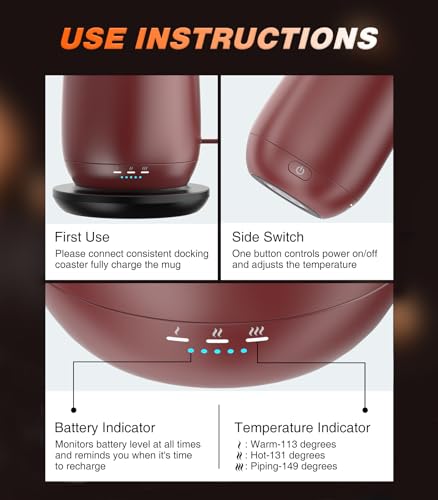 Self Heating Coffee Mug T2