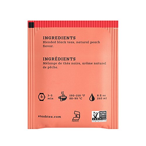 Tea Peach Black Tea (20 Count)