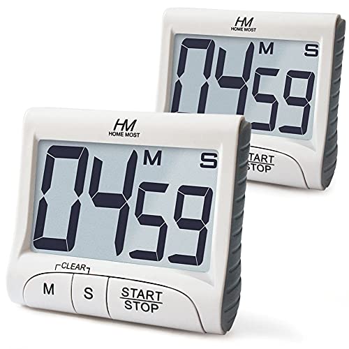 2 Pack Large Display Kitchen Timer (2 Count)