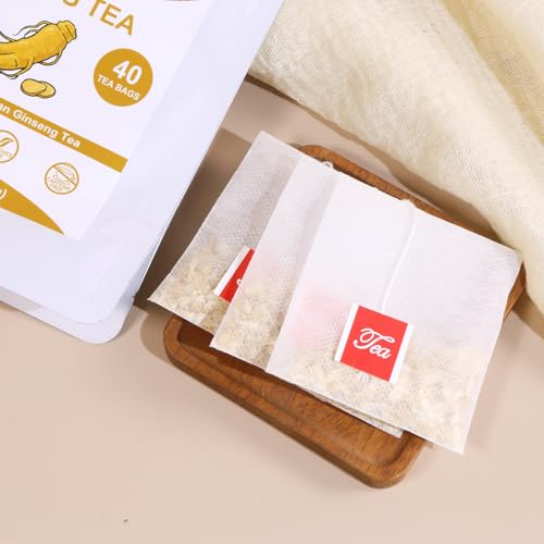 Ginseng Tea 40 Herbal Tea Bags (40 Count)