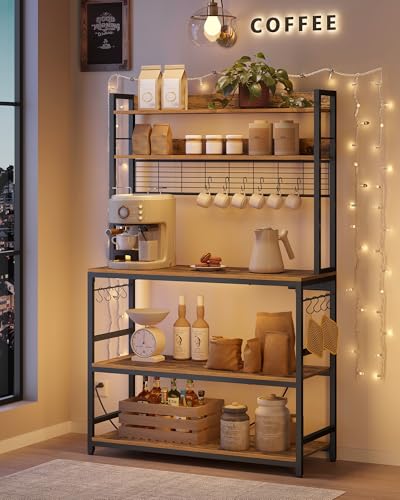 Bakers Rack with Power Outlet