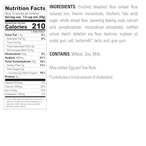 Heart Healthy Buttermilk Pancake Mix (201.6 Ounce)