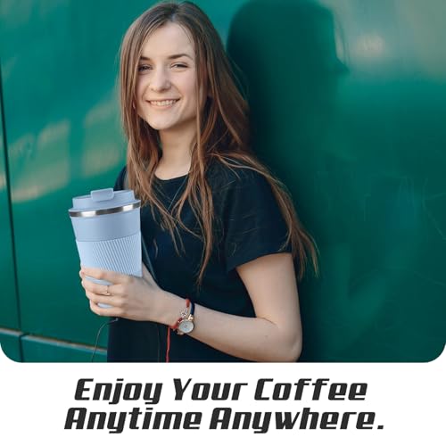 Vacuum Insulated Stainless Steel Travel Coffee Mug
