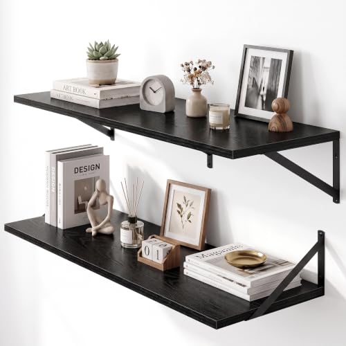 Wall Mounted Floating Shelves Set of 2 (2 Count)