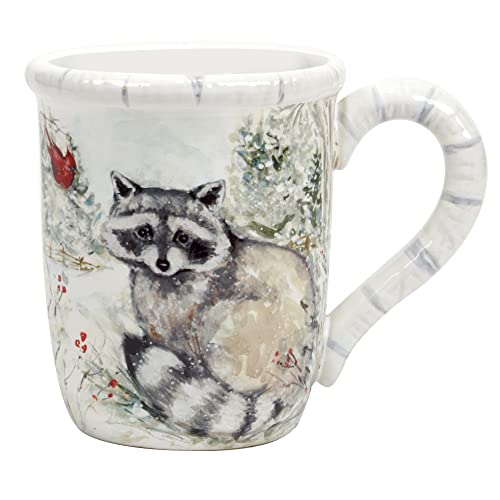 Winter’s Walk Set of 4 Ceramic Mugs (4 Count)