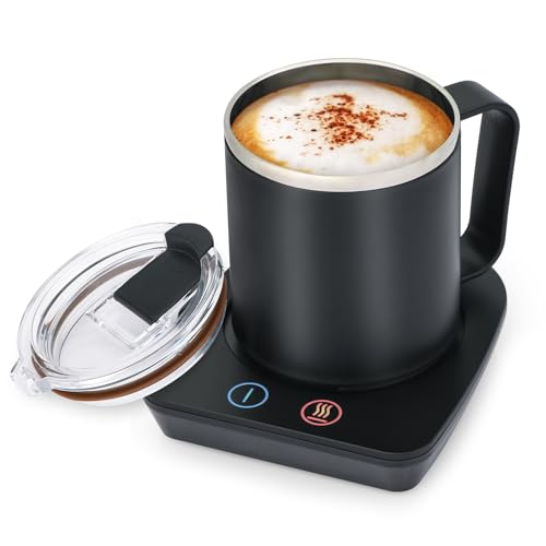 Coffee Mug Warmer with 15oz Mug Set