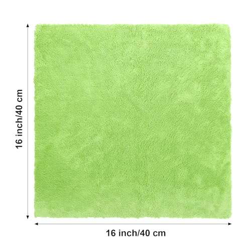 30 Pcs 16 x 16 Inch Edgeless Microfiber Plush Towels for Cars Detailing Drying Wash Polishing Absorbent Cleaning Cloths (30 Count)