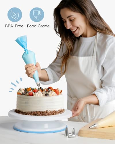 71 Cake Decorating Kit Baking Supplies Tools for Beginners & Pros (71 Count)