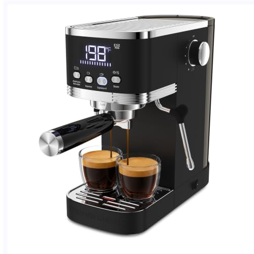 Espresso Machine with Adjustable Extraction Temperature