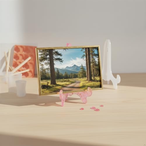 Display Stand Resin Mold Plate Stands Silicone Plate Holder