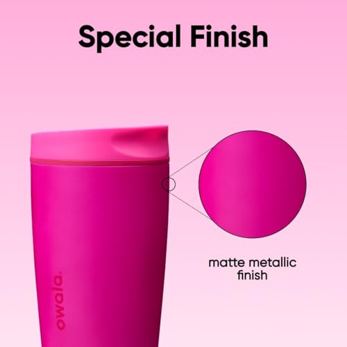 SmoothSip Slider Insulated Stainless Steel Coffee Tumbler
