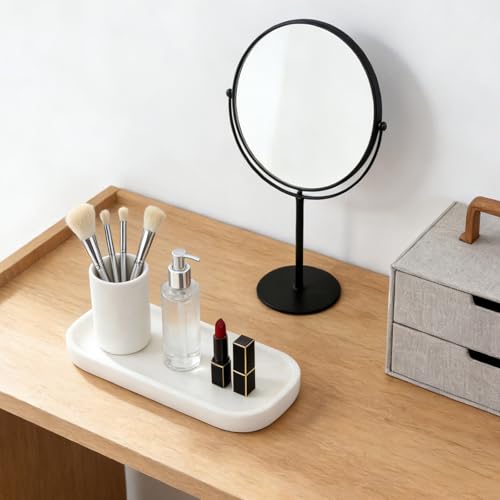Marble Tray 10"x5" Marble Vanity Tray for Bathroom Countertop Kitchen Sink