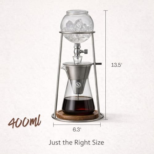Iced Coffee Cold Brew Drip Coffee Maker Stainless Steal